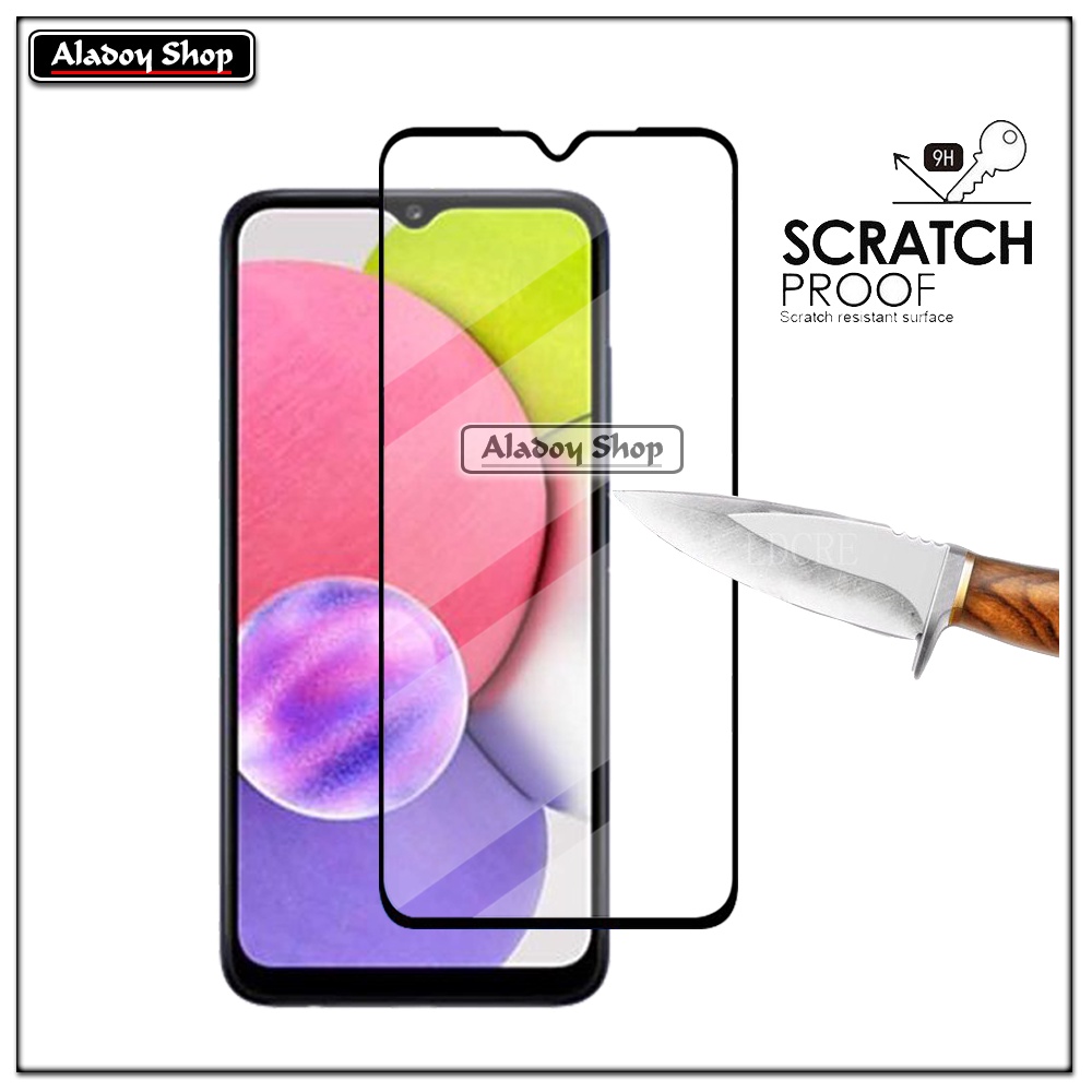 PAKET 2IN1 Tempered Glass Layar Samsung A03S  Free Tempered Glass Camera