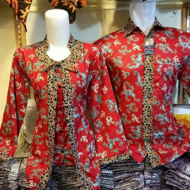 GROSIR BATIK COUPLE BLOUSE