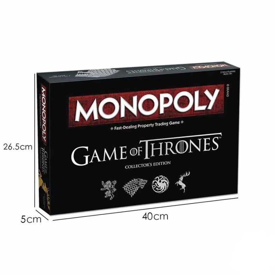 Game of Thrones Monopoli Monopoly Board Game Boardgame Games Collector