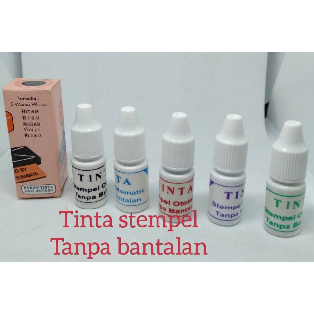 

Tinta stempel tanpa bantalan