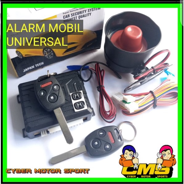 alarm mobil remot kunci universal. alarm mobil universal model remot