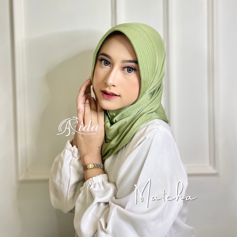 Hijab Sport Volly Premium-Matcha