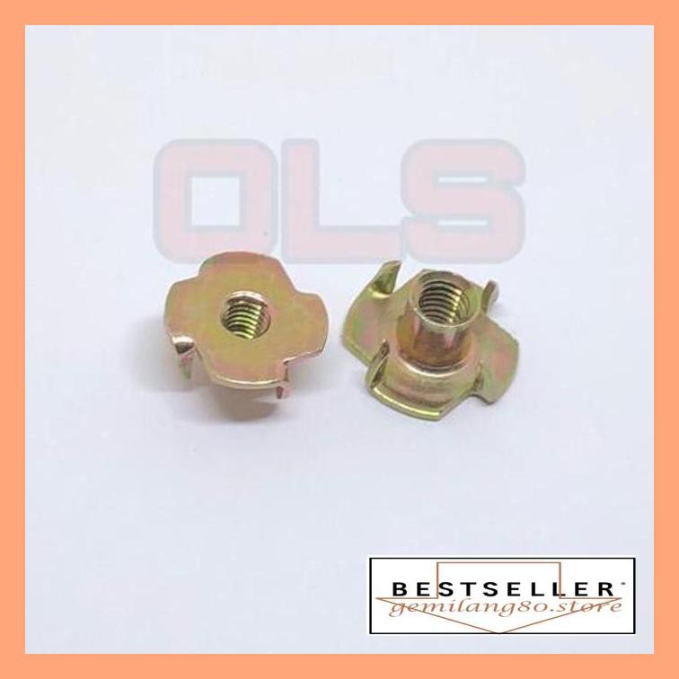 Baut & Mur Tools- T Nut Tee Nut Mur Cakar Mur Tanam Kayu M10 48A450D