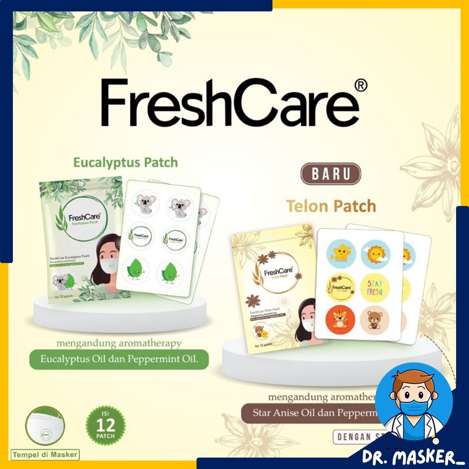 Freshcare Patch Eucalyptus Isi 12 Patch / Freshcare Eucalyptus Patch 1 Box / Freshcare Eucalyptus Pa