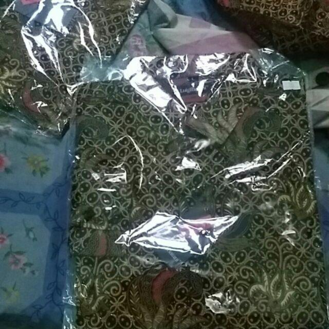 Kemeja Batik Pria Slim Fit Hem Batik Pria Slimfit Luigibatani Elegan Cbl1059