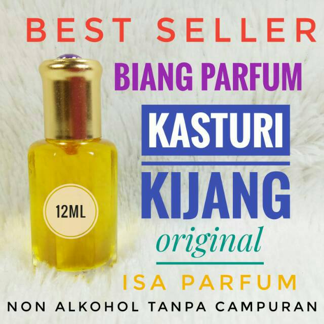 Best Seller Biang Bibit Minyak Wangi Parfum Kasturi Kijang Original Import Arab 12ml Shopee Indonesia
