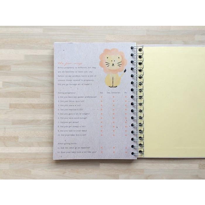 

Buku Catatan Kehamilan Dear Baby Pregnancy And Baby Journal 096