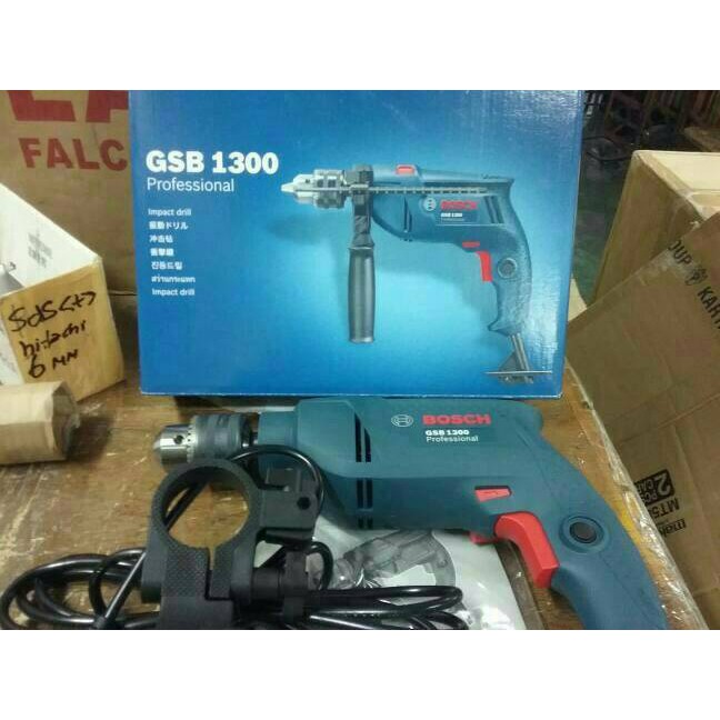 HOT MESIN BOR BETON BOSCH GSB 1300 / MESIN BOR TEMBOK BOSCH GSB1300 Terbaik
