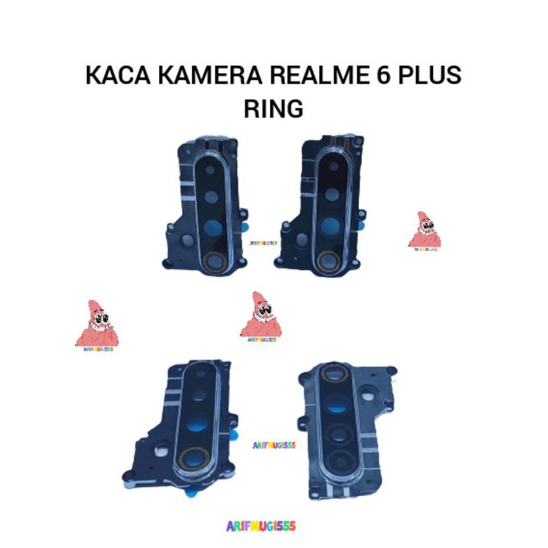 Kaca Kamera Lensa Camera Belakang Realme 6 Plus Ring Original