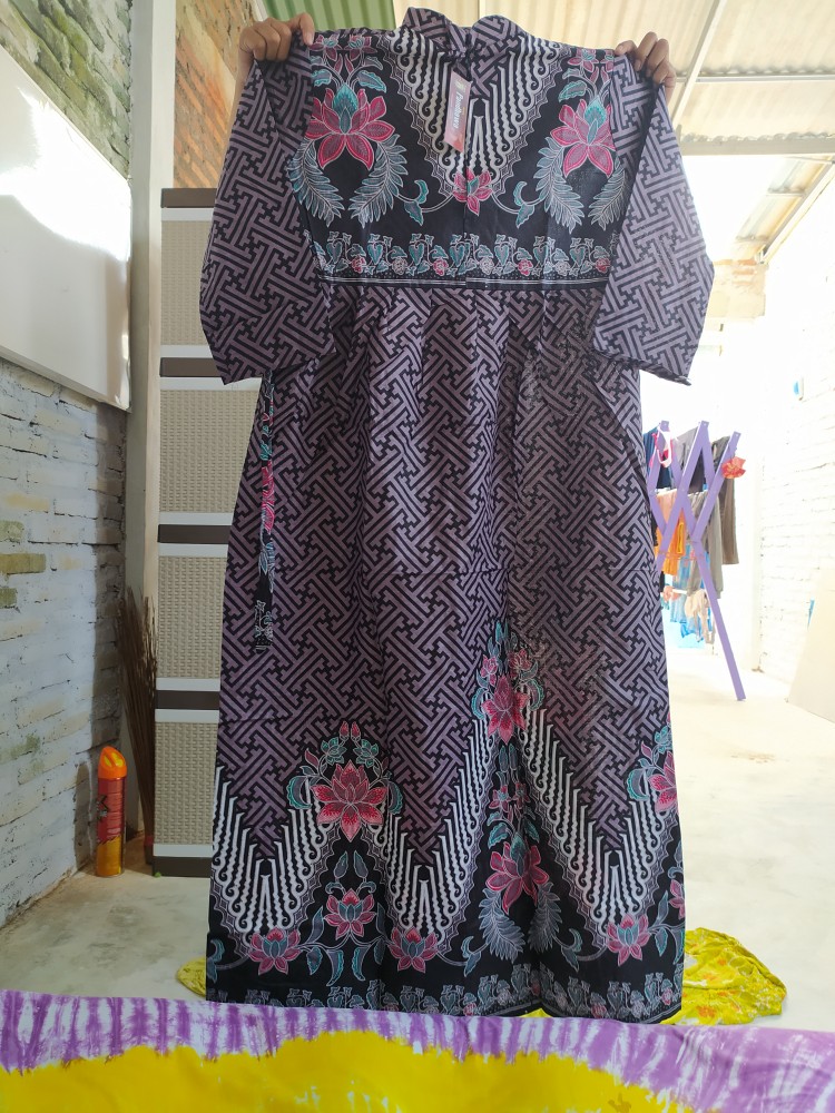 Gamis Batik Manggar,padi,sekar,daun,kubis,cantik