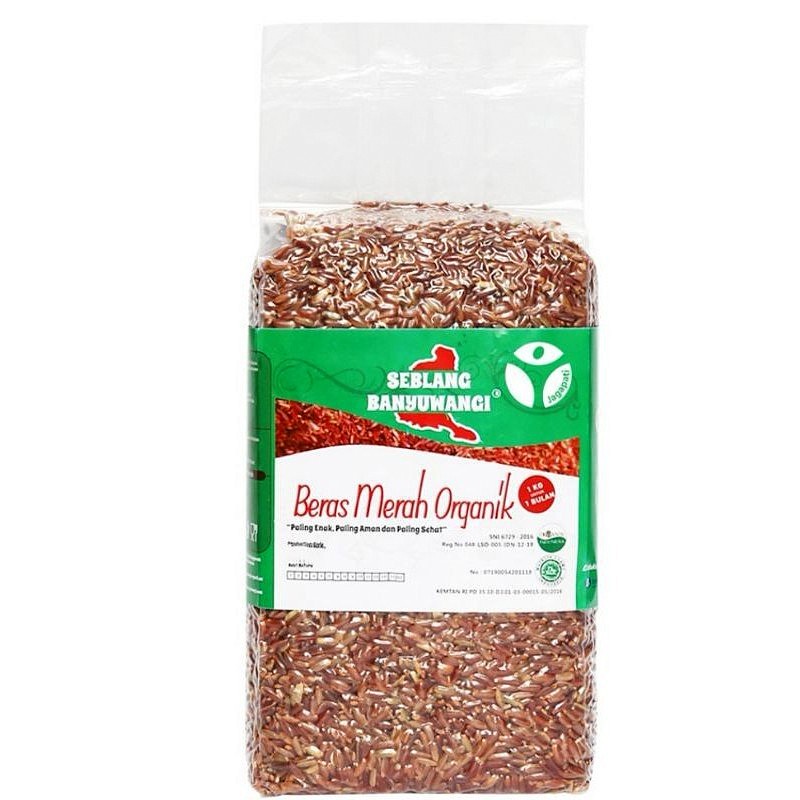 

Beras Merah Organik Seblang Banyuwangi 1 Kg | Organic Brown Rice 1Kg