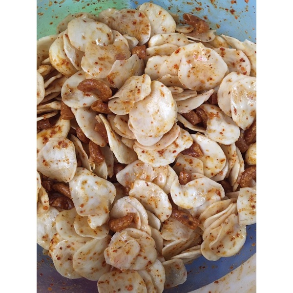 

Kerupuk Seblak Bandung Pedas Kemasan Tester