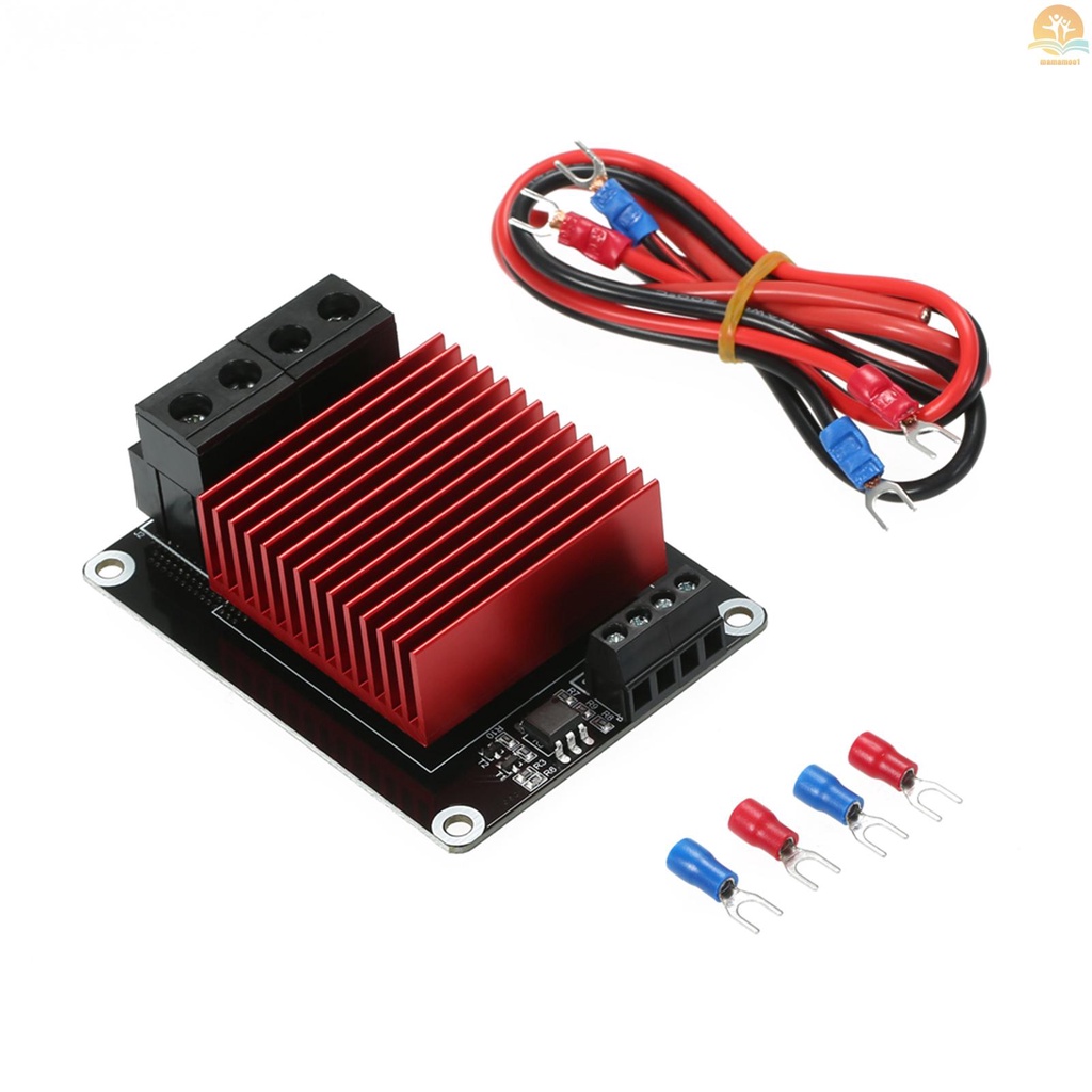 3D Printer Hotbed Heating Controller High Current Load MOS Module MOSFET Board Exceed 30A Compatible for CR-10 Ender-3 Prusa TEVO 3D Printer