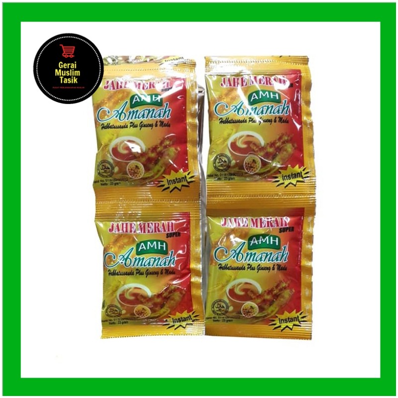 

BIG SALE 9.9 Minuman Kesehatan Amanah AMH Jahe Merah Instan Super