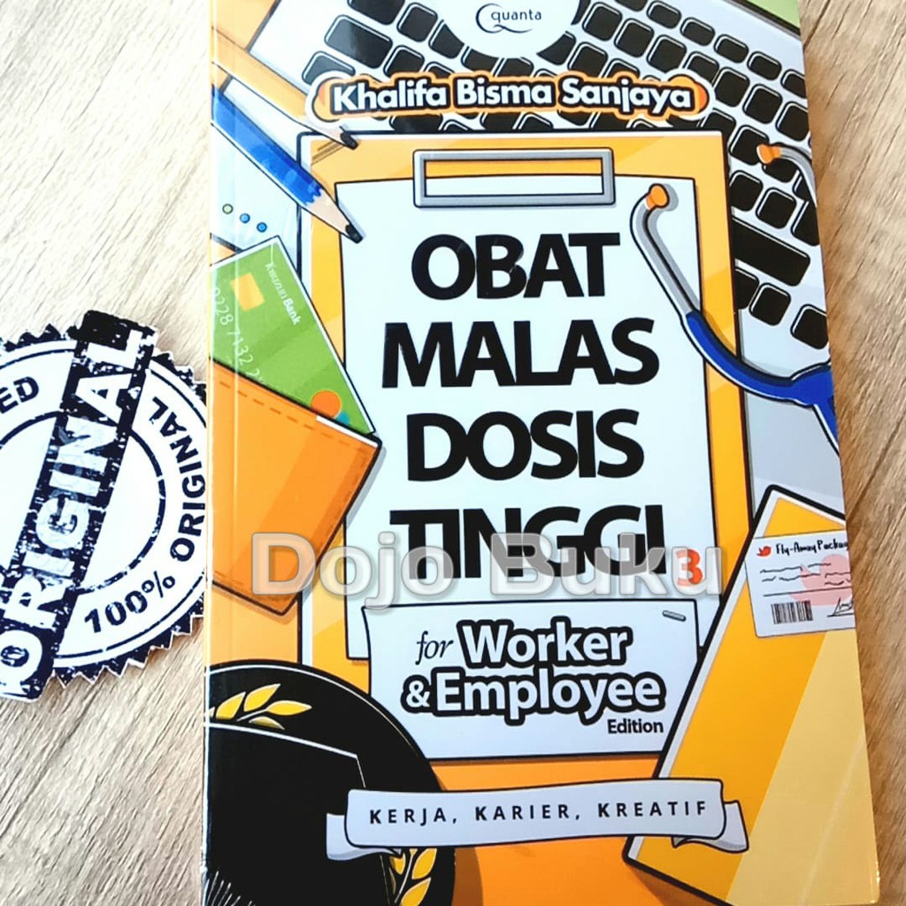 Obat Malas Dosis Tinggi for Worker and Employee Edition Khalifa Bisma