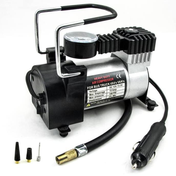 POMPA BAN MOBIL PORTABLE / POMPA Kompresor Angin Listrik Kompresor Mini Pompa Ban Mobil Motor Elektr