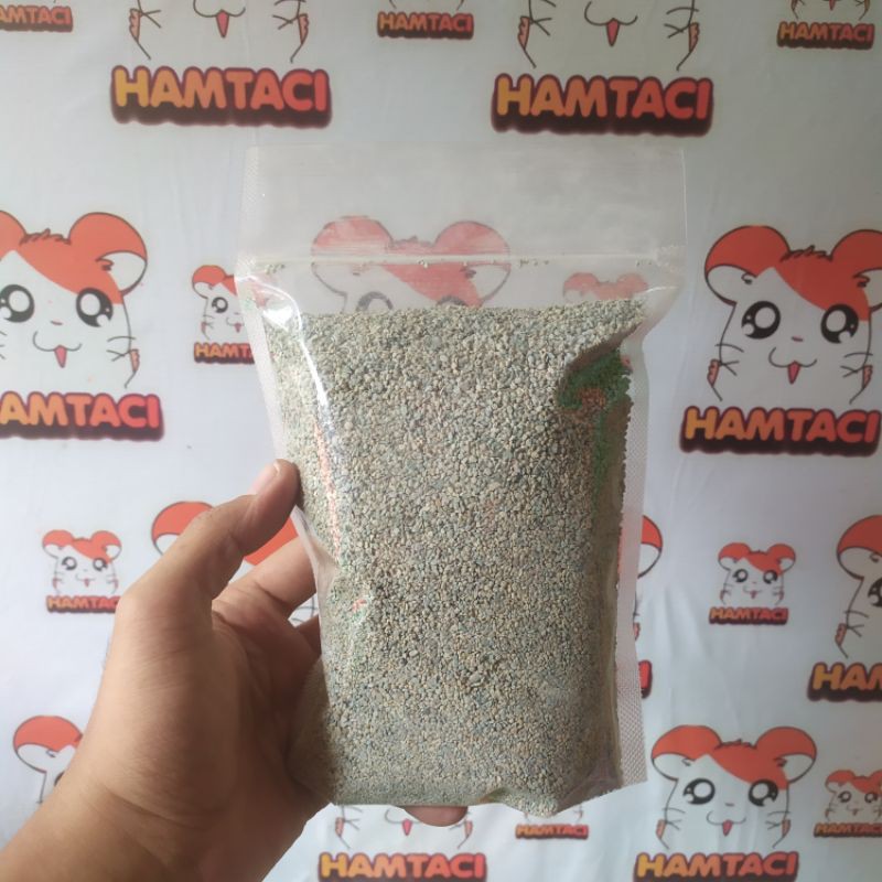 PASIR ZEOLIT 1KG ALAS/BEDDING/PASIR MANDI HAMSTER/GERBIL/SMALLPETS