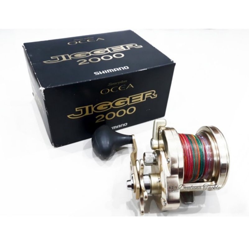 reel oh overhead oj shimano ocea jigger 2000 scorpion kanan limited langka.