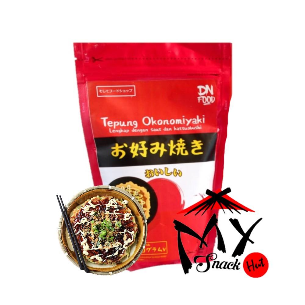 

TEPUNG OKONOMIYAKI 250GR - TEPUNG BUMBU JAPANESE SEAFOOD MARTABAK JEPANG FLOUR MIX HALAL MUI Berkualitas
