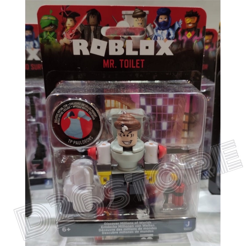 Mainan Action Figure Roblox Mr. Toilet W9 Game Roblox JAYWARES ORIGINAL