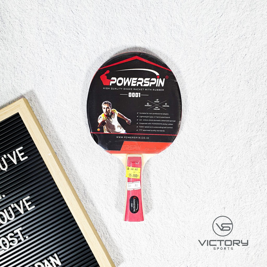 Bet Pingpong Powerspin Bet Tenis Meja ORIGINAL