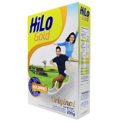 

Hilo Gold Original / Plain / Tawar 200 Gram Box