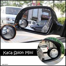 Kaca Spion Mini Kaca Spion Blindspot Mirror Mobil Motor Wide Angle Adjustable 360 Spion Jengkol