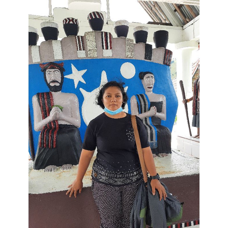 Kaos Premium Bk Ethnik batak Ulos kantong cc30s