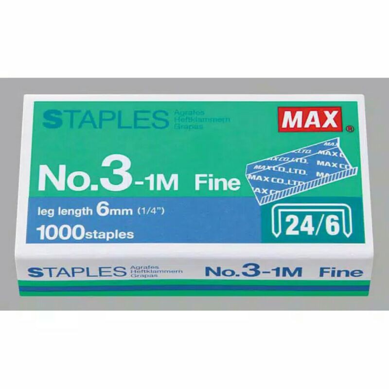 

Isi staples max no. 3