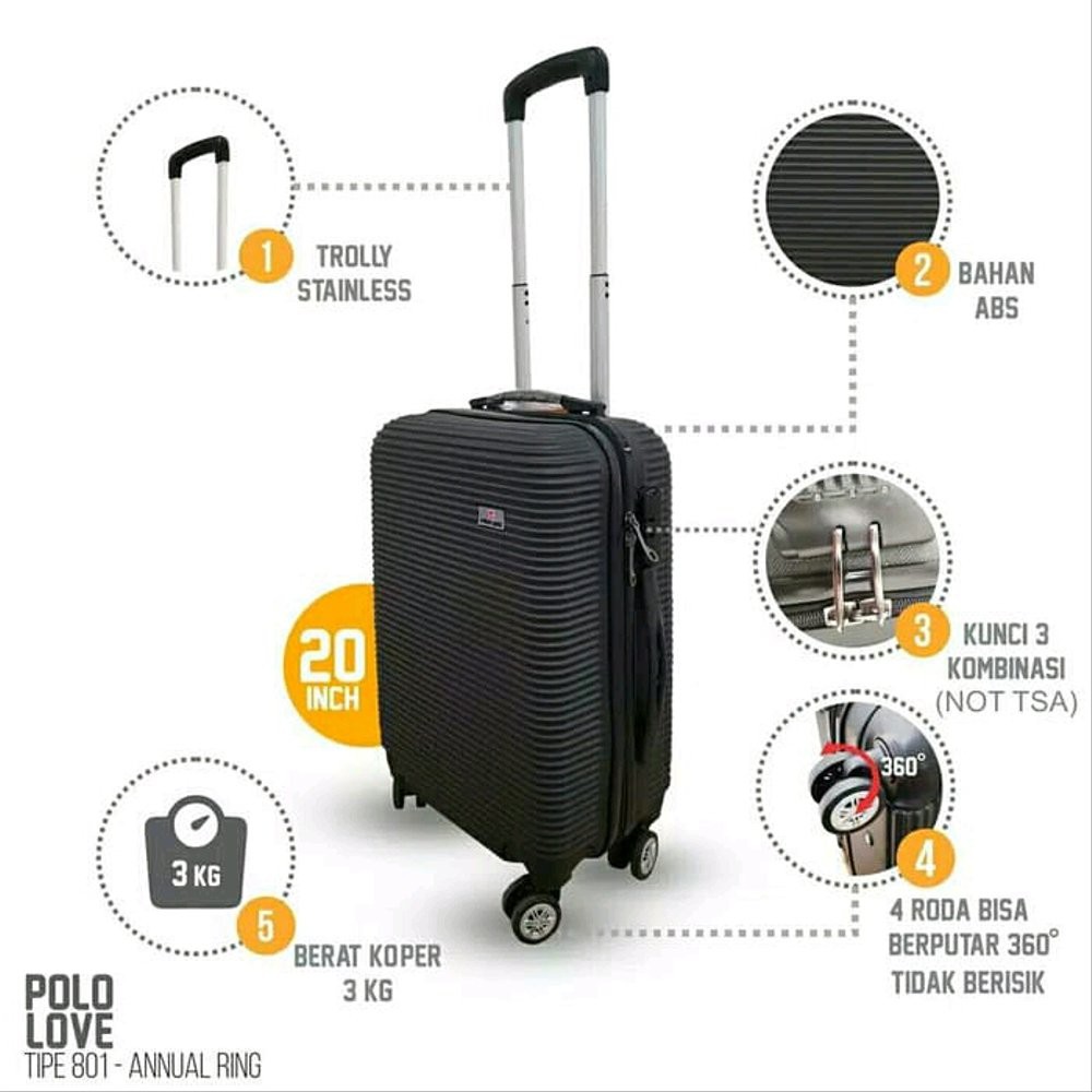 Koper Kabin 20 Inch Polo