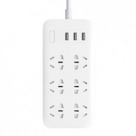 Mi Smart Power Strip 3 / 6 Socket 3 USB Port