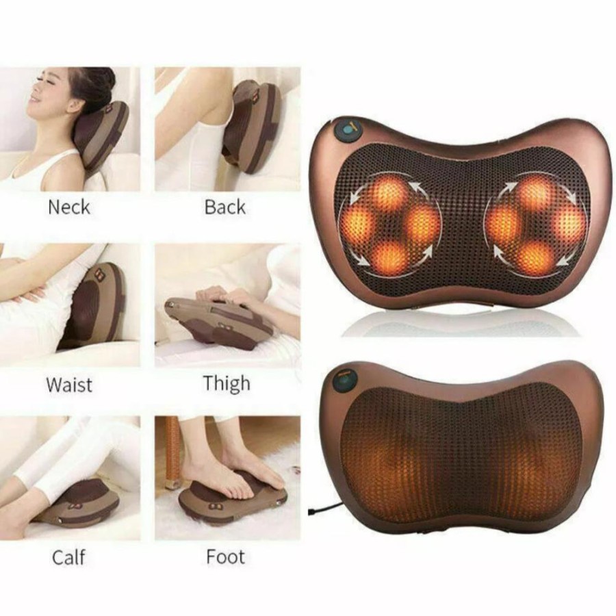 massage pillow car &amp; home bantal pijat