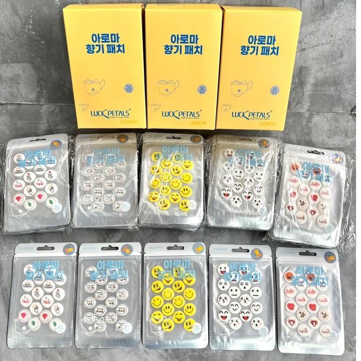 

(R8O9) Stiker tempel masker isi 48pcs //Ready@now