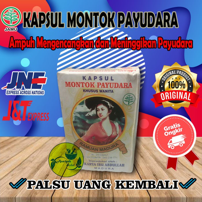 KAPSUL MONTOK PAYUDARA JAMU RAMUAN MADURA