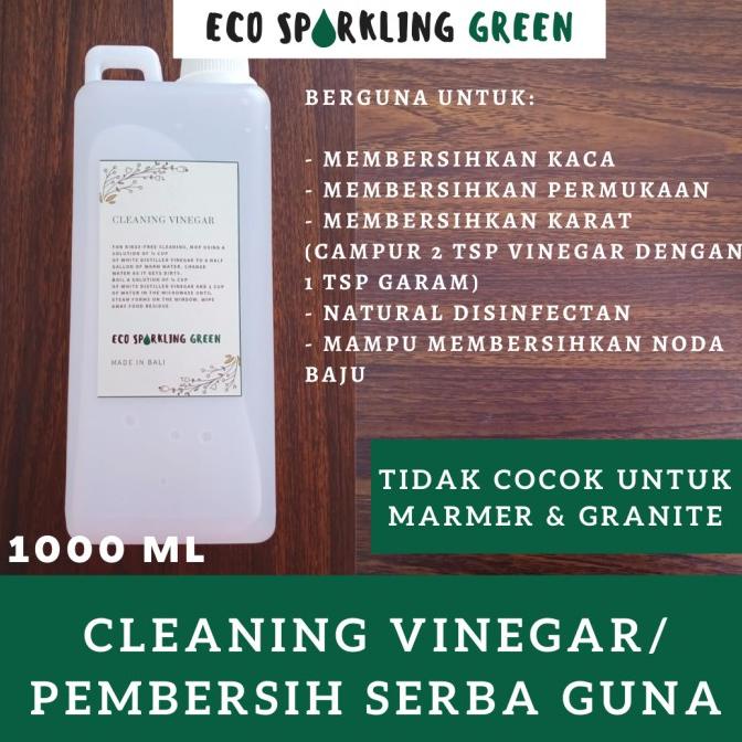 PERLENGKAPAN KEBERSIHAN / WHITE VINEGAR/CLEANING WHITE VINEGAR/CUKA PEMBERSIH/CLEANING VINEGAR NON C