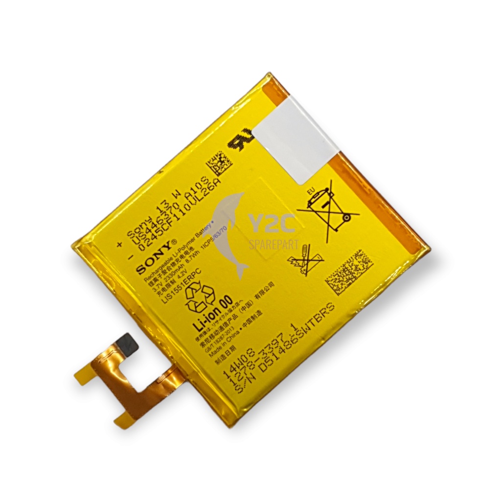 BATERAI SONY XPERIA C / Z / M2 / LIS1551ERPC ORIGINAL OEM / Batre / Batere / Batrei BATRAI