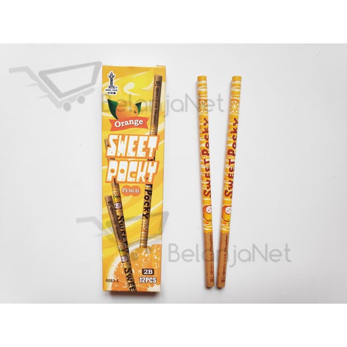 Pensil 2B zhonghua Sweet Pocky no.6083-5 [LUSIN]