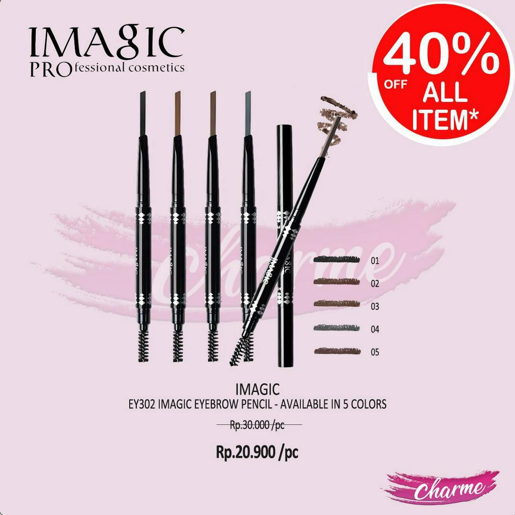 (READY &amp; ORI) IMAGIC Eyebrow Pencil Pensil Alis EY302 EY 302