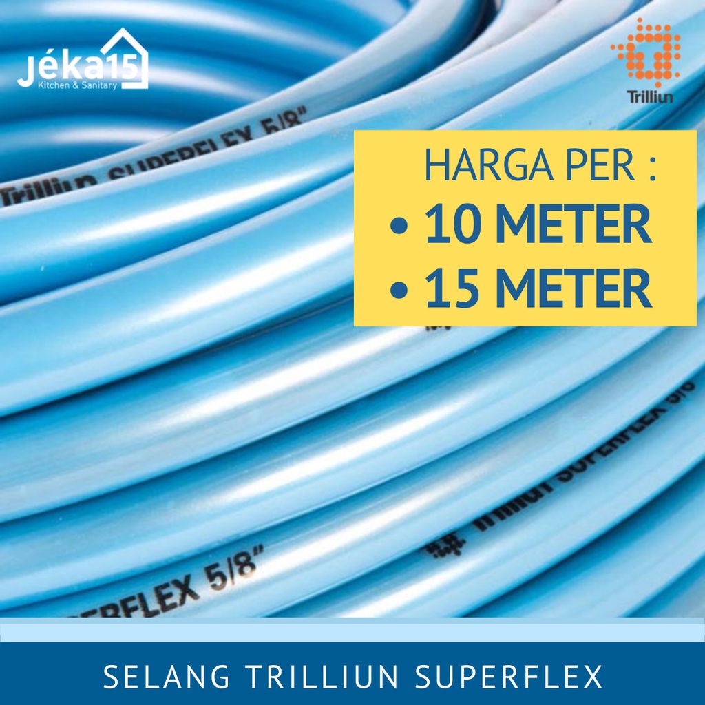 TRILLIUN SUPERFLEX SELANG AIR 10 METER ELASTIS