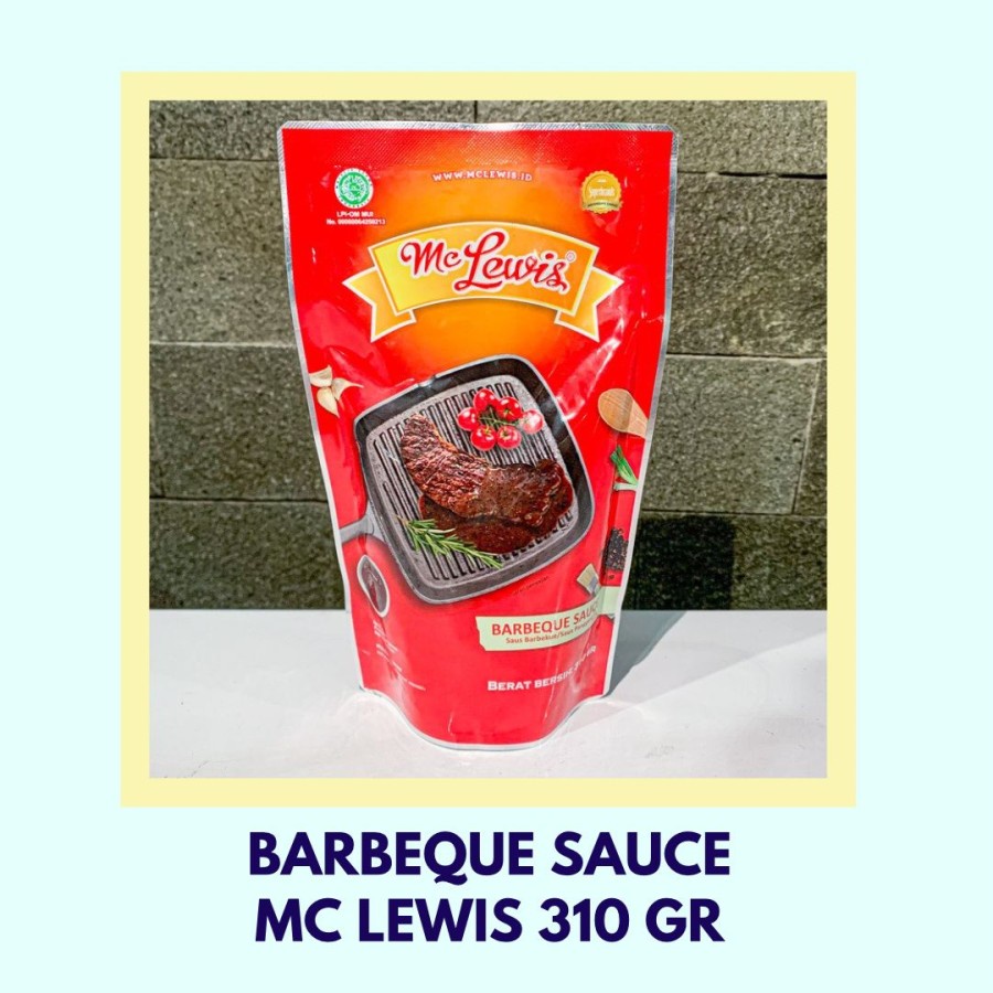 Barbeque Sauce / Saus BBQ Mc Lewis 310Gr