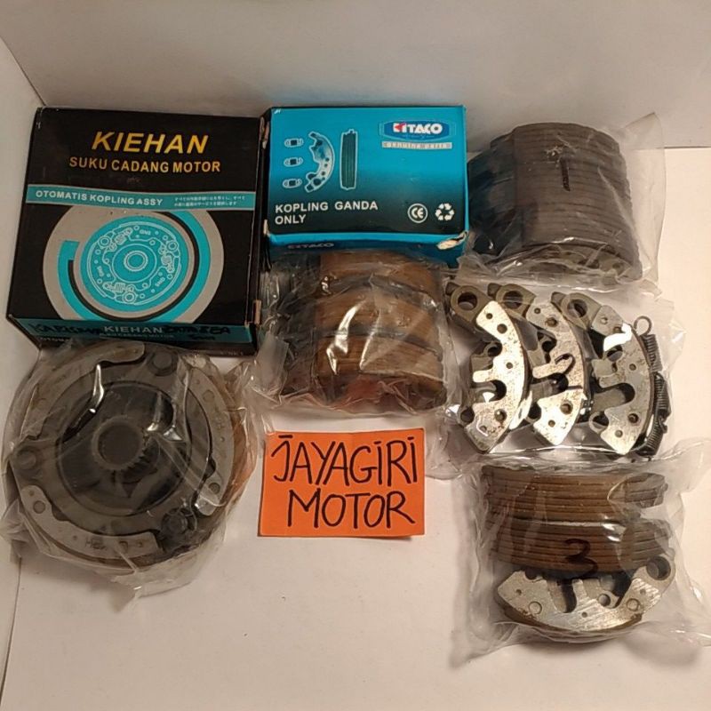 Kampas Ganda Otomatis Karisma Supra X 125 KPH Kopling Dudukan Assy Kanvas Canvas Honda Ori Kharisma