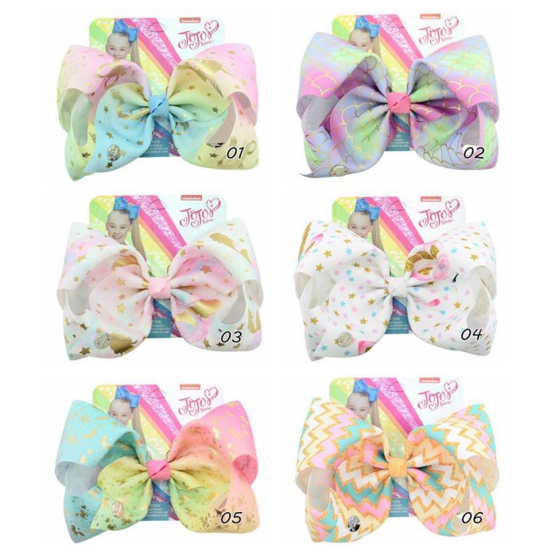 JOJOBOW 6 MOTIF HOLOGRAM CUTE/PITA JOJO SISWA 8 INCH IMPORT