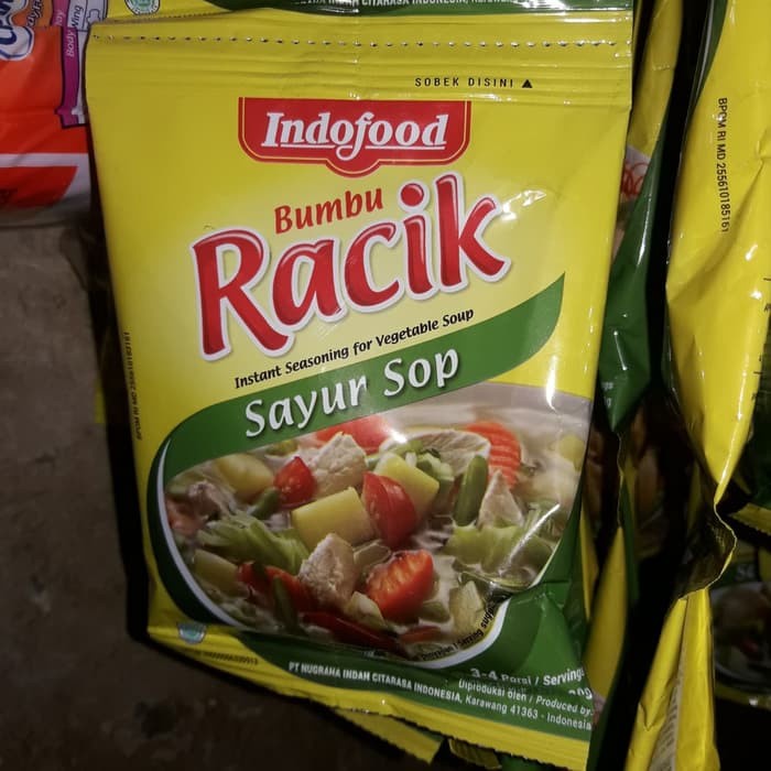 

racik sayur sop 1 renceng / 10 pcs