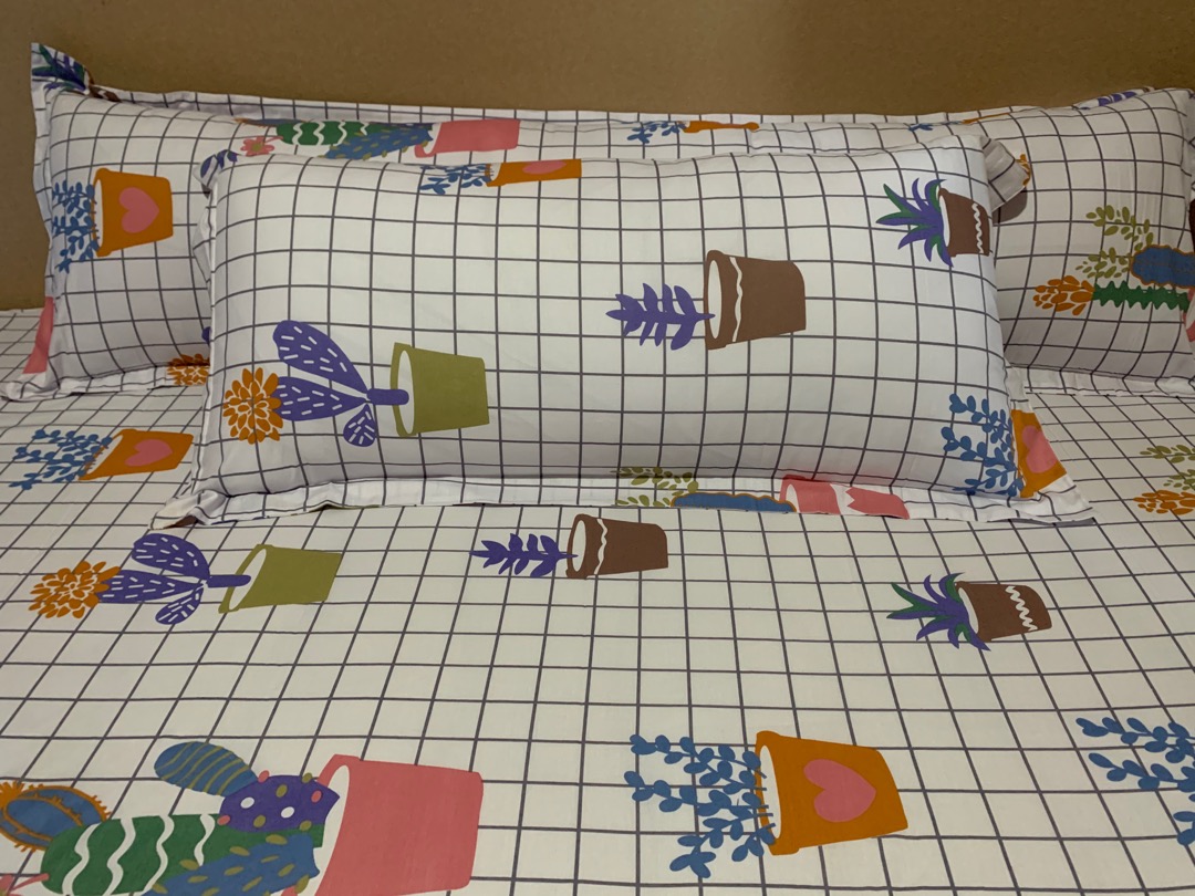 Sprei Anti Geser Motif Baby Rabbit Tosca Dan Pink~aubellecraft