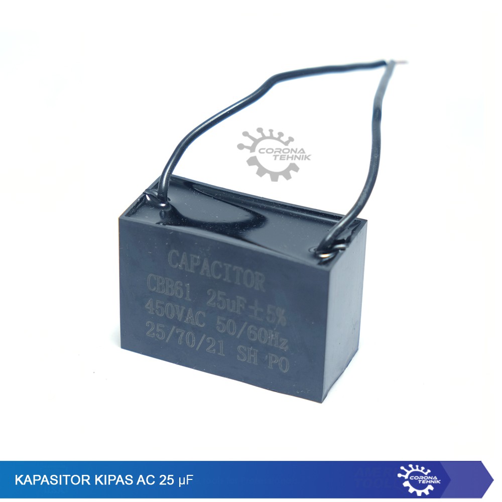 Kapasior Kipas AC 25 uF