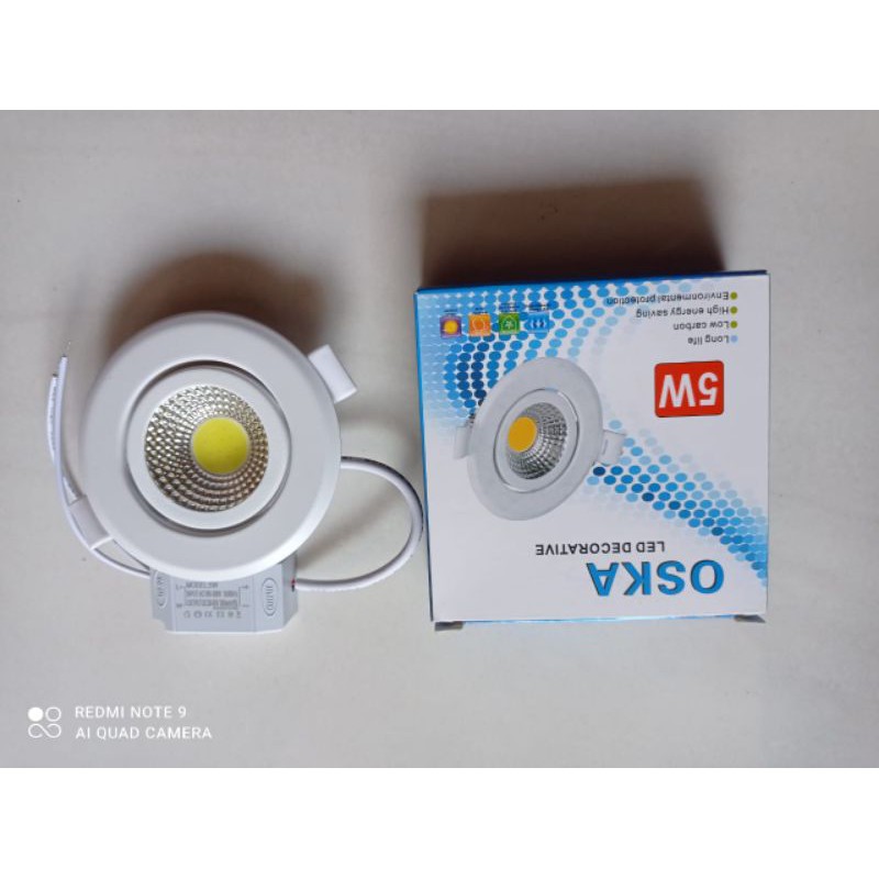 DOWNLIGHT COB 5W /7W / LAMPU DOWNLIGHT LED  COB 220V/  SPOT LIGHT