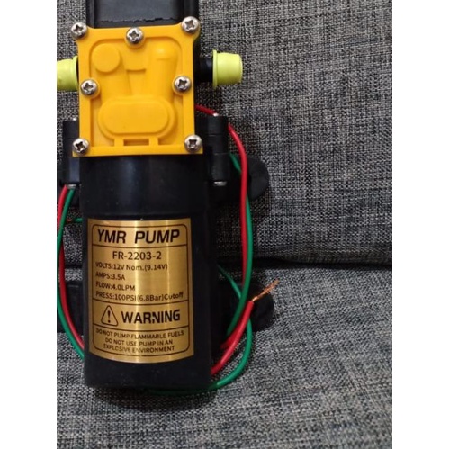 ➤ Pompa Air diafragma / Dinamo pump sprayer 12V DC YMR Pump ➾