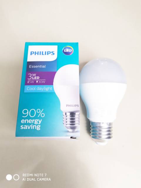 Philips Lampu Led 3watt 3w