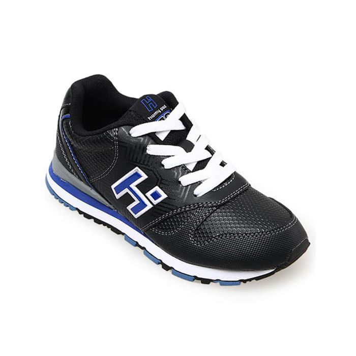 TERNEW HOMYPED SEPATU SEKOLAH ANAK PUZZLE 03 BLACK - 40- BIRU KEREN