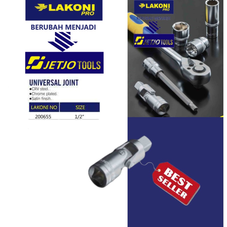 Universal Joints 1/2&quot; LAKONI PRO No. 200655